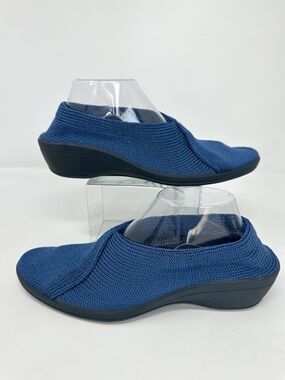 Arcopedico Mailu Denim Blue Size 42 Knit Nylon